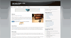 Desktop Screenshot of oldvalveradio.co.uk